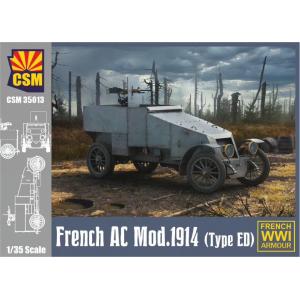Copper State Models: 1/35; French Armoured Car Model 1914 (ED)