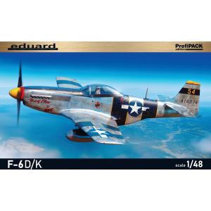 EDUARD: 1/48; Profipack edition kit of US WWII fighter aircraft P-51D Mustang in photo reconnaisance version F-6D/K