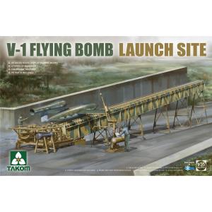 TAKOM MODEL: 1/35; V-1 FLYING BOMB LAUNCH SITE