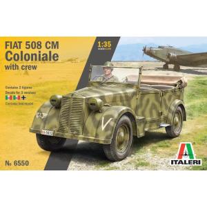ITALERI: 1/35; Fiat 508 Cm Coloniale With Crew