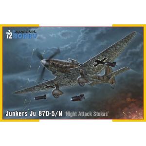 SPECIAL HOBBY: 1/72; Junkers Ju 87D-5/N/D-8 ‘Night Attack Stukas’