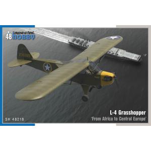 SPECIAL HOBBY: 1/48; L-4 Grasshopper ‘From Africa to Central Europe’
