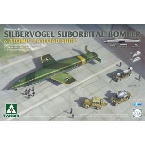 TAKOM MODEL: 1/72; Silbervogel Suborbital Bomber & Atomic Payload Suite