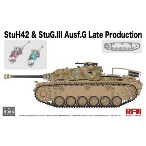 RYE FIELD MODEL: 1/35; StuH42 & StuG.III Ausf.G Late Production