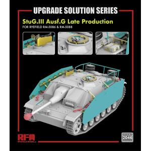RYE FIELD MODEL: 1/35; Upgrade set for 5086 5088 StuG.III Ausf.G Late Production