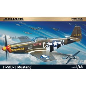 EDUARD: 1/48; ProfiPACK edition kit of US WWII fighter aircraft P-51D-5