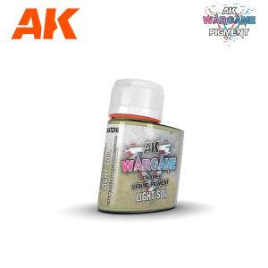 AK INTERACTIVE BATTLE GROUNDS: Light Soil 35 ml.