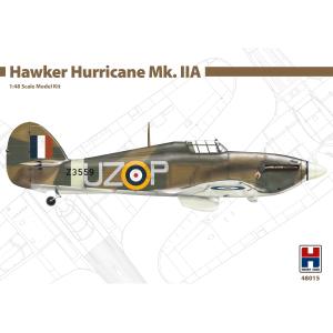 Hobby 2000: 1/48; Hawker Hurricane Mk.IIA (HASEGAWA + CARTOGRAF + MASKS)