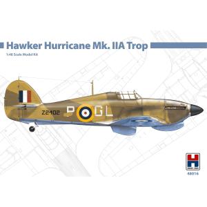 Hobby 2000: 1/48; Hawker Hurricane Mk.IIA Trop (HASEGAWA + CARTOGRAF + MASKS)