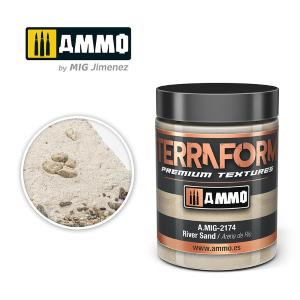 AMMO OF MIG: pasta acrilica TERRAFORM River Sand - 100ml