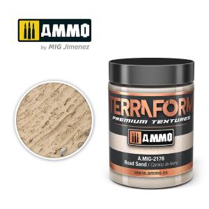 AMMO OF MIG: pasta acrilica TERRAFORM Road Sand - 100ml