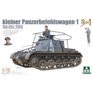 TAKOM MODEL: 1/16; Kleiner Panzerbefehlswagen 1 3in1 Sd.Kfz.265