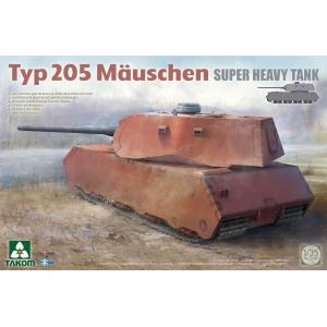 TAKOM MODEL: 1/35; Typ 205 Mauschen Super Heavy