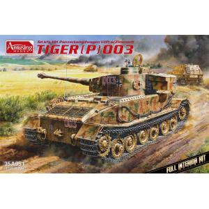 AMUSING HOBBY: 1/35; PzKpfwg.VI Tiger(P) 003 with Zimmerit