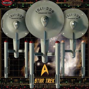 POLAR LIGHT: 1/350 Star Trek TOS U.S.S. Enterprise with Pilot Edition Parts