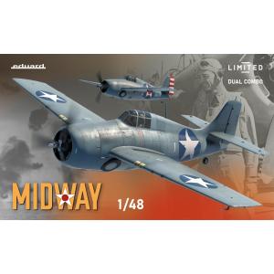 EDUARD: 1/48; Limited edition kit of US carrier based fighter F4F-3 and F4F-4 Wildcat