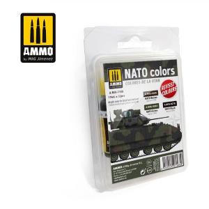 AMMO of MIG: NATO Colors Set - Set di 3 colori acrilici da 17ml