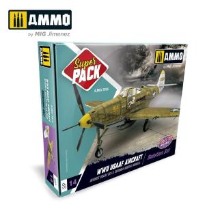 AMMO of MIG: SUPERPACK per invecchiamento WWII USAAF Aircraft 