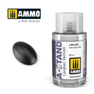 AMMO of MIG: A-STAND Klear Kote Satin - 30ml Enamel Paint for airbrush
