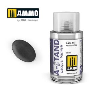 AMMO of MIG: A-STAND Klear Kote Flat   - 30ml Enamel Paint for airbrush