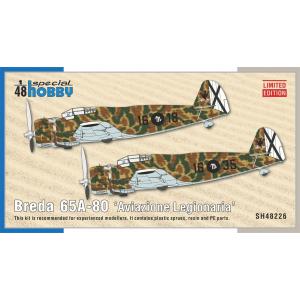 SPECIAL HOBBY: 1/48; Breda 65A-80 Aviazione Legionaria