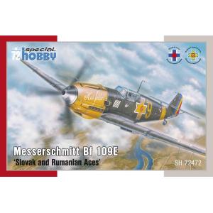 SPECIAL HOBBY: 1/72; Messerschmitt Bf 109E Slovak and Rumanian Aces