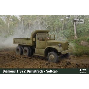 IBG MODELS: 1/72; Diamond T972  Dumptruck Softcab