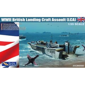 GECKO: 1/35; WWII British Landing Craft Assault (LCA)