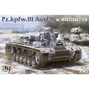 TAKOM MODEL: 1/35; Pz.Kpfw.III Ausf.N w/WINTERKETTEN