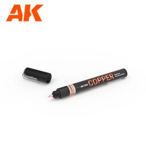 AK INTERACTIVE: COPPER - Marker (pennarelloi metallico ORO)