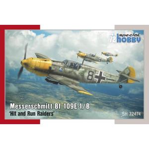 SPECIAL HOBBY: 1/72; Messerschmitt Bf 109E-1/B ‘Hit and Run Raiders’