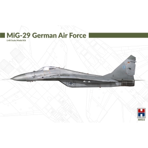 Hobby 2000: 1/48; MiG-29 German Air Force (kit Academy + Cartograf + Masks)
