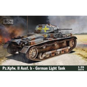 IBG MODELS: 1/35; Pz.Kpfw. II Ausf. b - German Light Tank 