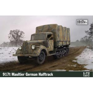 IBG MODELS: 1/72; 917t Maultier - German Halftrack 