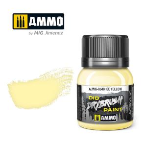 Ammo of Mig: DRYBRUSH Ice Yellow  - Jar 40mL