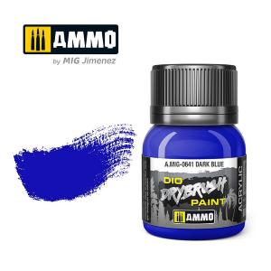 Ammo of Mig: DRYBRUSH Dark Blue - boccetta da 40ml