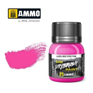 Ammo of Mig: DRYBRUSH Vivid Pink  - Jar 40mL