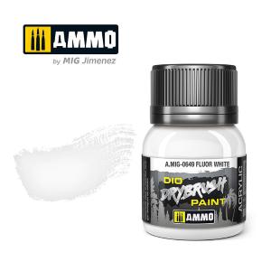 Ammo of Mig: DRYBRUSH Fluor White  - boccetta da 40ml