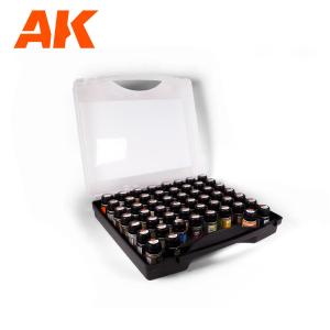 AK INTERACTIVE: Enamel Plastic Briefcase (52 Enamels X 35ML)