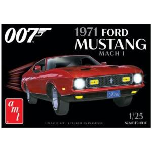 AMT: 1:25; 007 James Bond 1971 Ford Mustang Mach 1 Diamonds are Forever