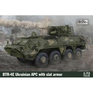 IBG MODELS: 1/72; BTR-4E Ukrainian APC with slat armor 