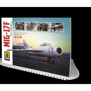 AMMO of MIG: MIG-17F / LIM-5 / SHENYANG J-5 Visual Modellers Guide. Multilingual English, Spanish, German - Brossura, 68 pagine con fotografie a colori di alta qualità e
profili colore.