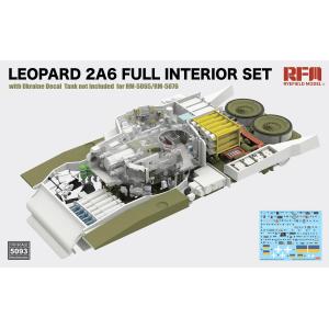 RYE FIELD MODEL: 1/35; Leopard 2A6 Full Interior set with Ukaine Decal For 5065 5076