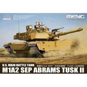 MENG MODEL: 1/72; U.S. Main Battle Tank M1A2 SEP Abrams TUSK II