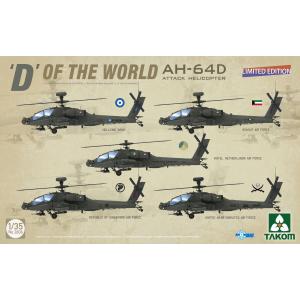 TAKOM: 1/35; D OF THE WORLD AH-64D Attack Helicopter (Limited Edition) 