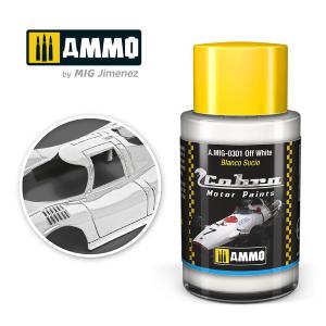 AMMO of MIG: Cobra Motor Off White - Colore Acrilico Non Tossico da 30ml