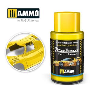 AMMO of MIG: Cobra Motor Racing Yellow - Colore Acrilico Non Tossico da 30ml