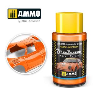 AMMO of MIG: Cobra Motor Jagermeister Orange - Colore Acrilico Non Tossico da 30ml