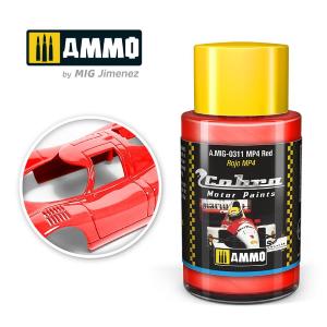 AMMO of MIG: Cobra Motor MP4 Red - Acrylic Non-Toxic colour 30ml