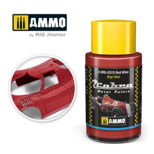 AMMO of MIG: Cobra Motor Red Wine - Acrylic Non-Toxic colour 30ml